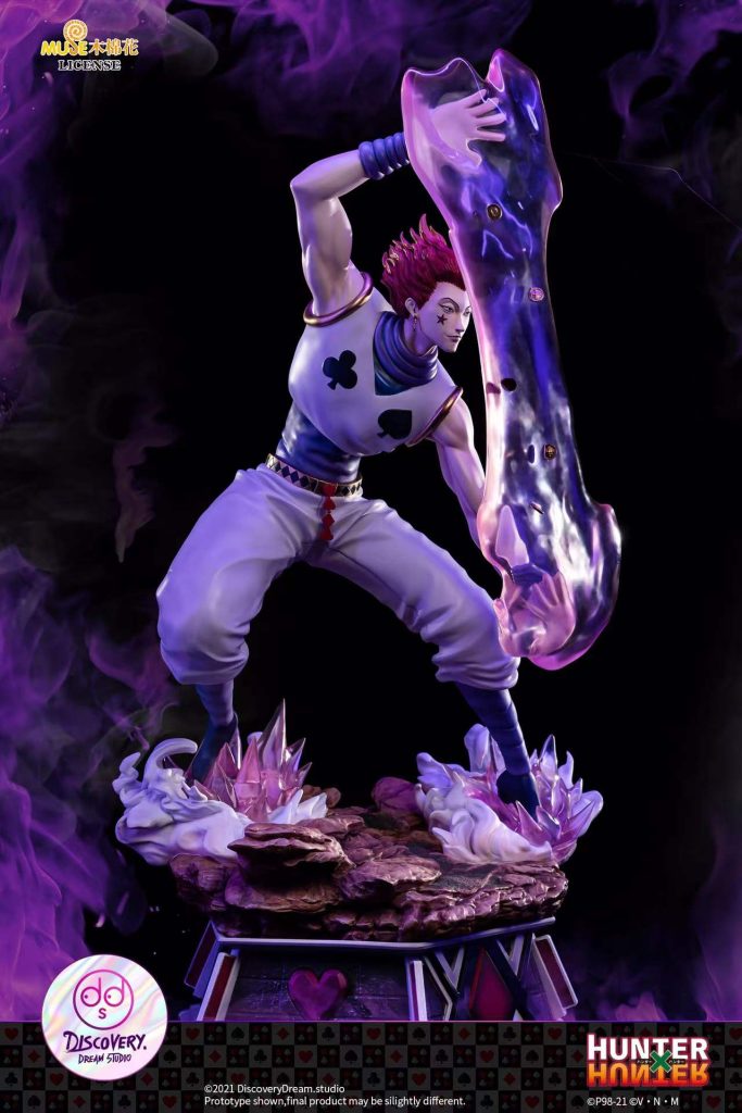 hisoka resin statue