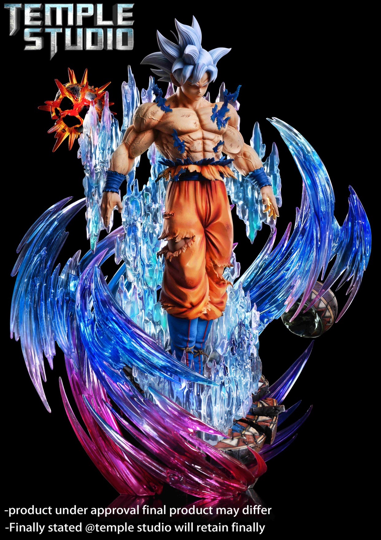 Preorder】temple Studio Dragon Ball Ultra Instinct Goku Resin Statue