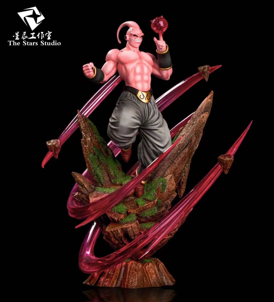 The Stars Studio 1 6 Dragonabll Evil Buu Resin Statue - Devilness Toys