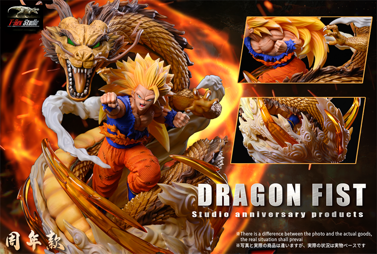 T-REX Studio Dragonball Super Saiyan3 Goku Dragon Fist Resin Statue -  Devilness Toys