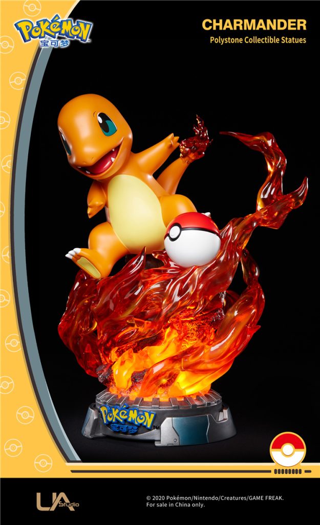 Unique Art Pokemon Charmander Resin Statue - Devilness Toys