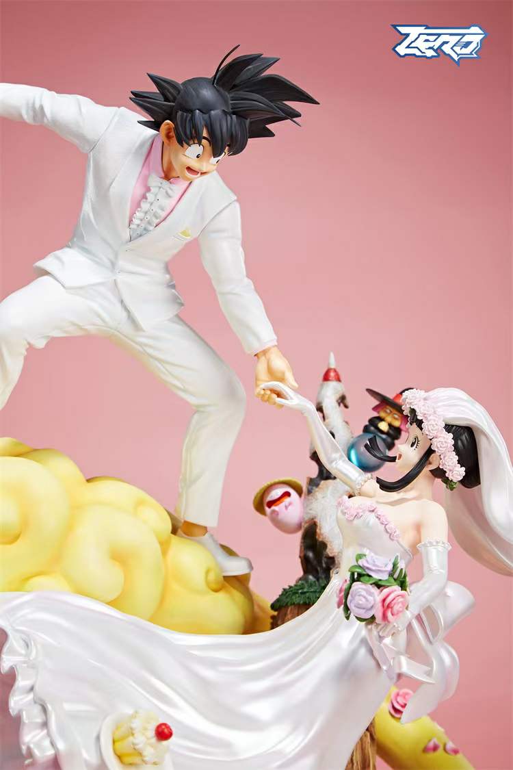 Zero Studio Dragonball Son Goku & Chichi Marriage Resin Statue - Devilness  Toys