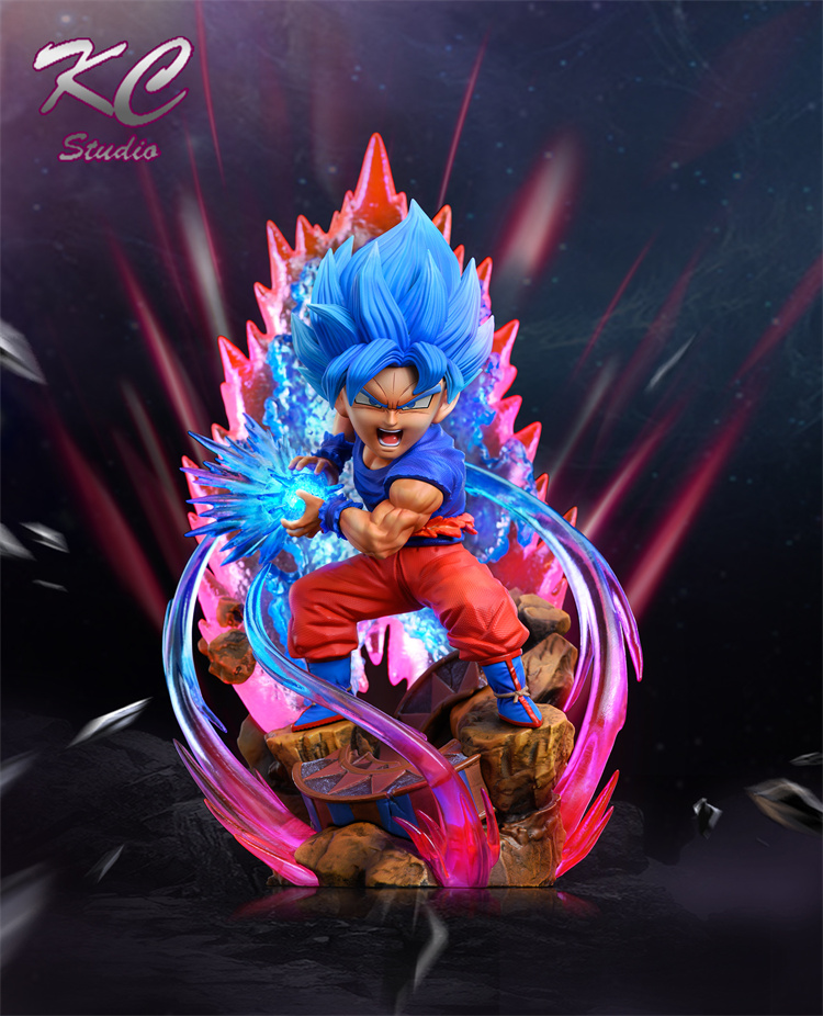 Fanbois Collectors Goku Super Saiyan Blue Kaioken Acrylic Standee