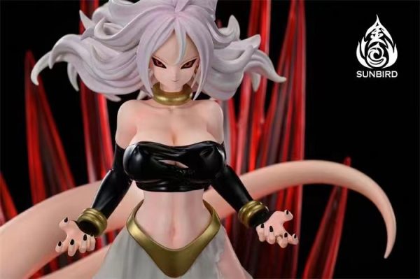 Dragon Ball Unveils Android 21's Smart New Statue