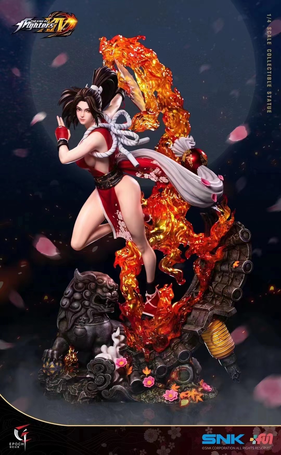 Epoch Studio 1/4 SNK The King of Fighters XIV Mai Shiranui Resin Statue -  Devilness Toys