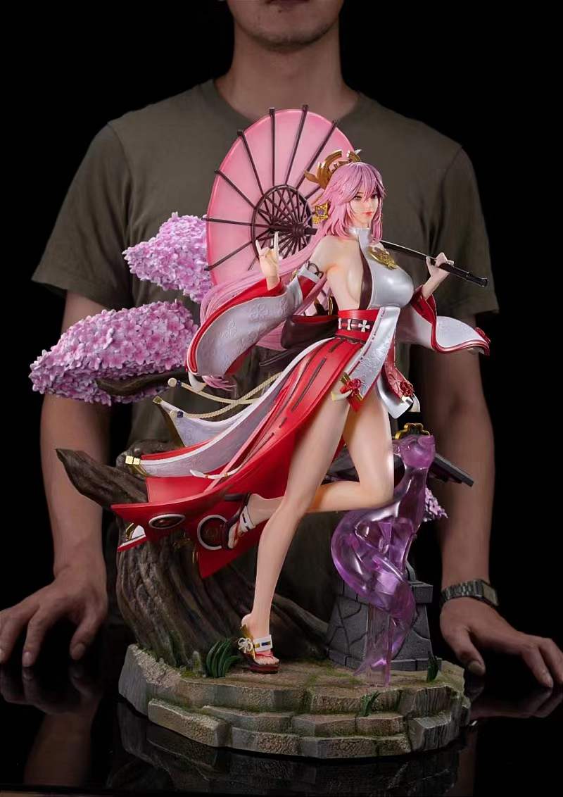 NANA Studio 1/4 Genshin Impact Yae Miko Resin Statue - Devilness Toys