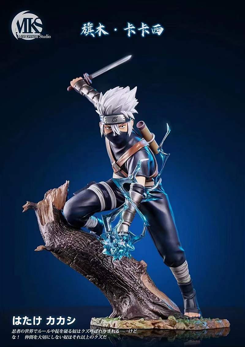 Kakashi and Ninken 1/6 Scale Statue