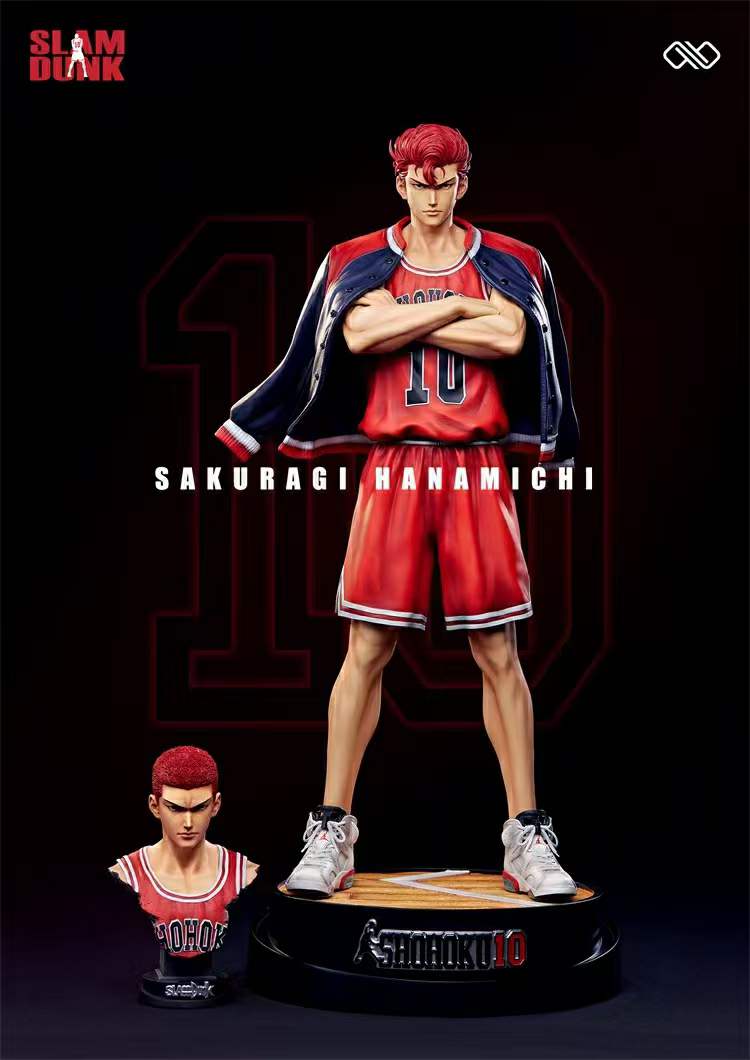 ∞ Studio 1/4 SLAM DUNK Sakuragi Hanamichi Resin Statue - Devilness Toys