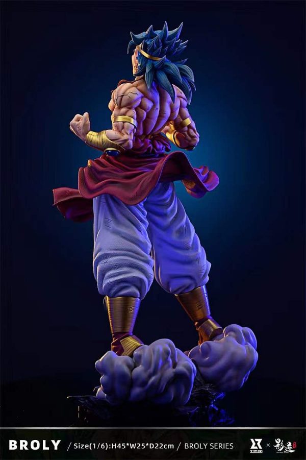 Z Studio X DM Studio Purple 1/6 Dragonball Crazy Broly Resin Statue ...