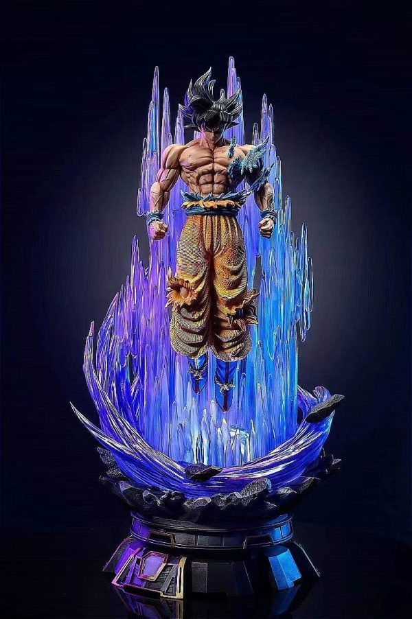 Zbc Studio 1 4 Dragonball Super Ultra Instinct Goku Resin Statue 