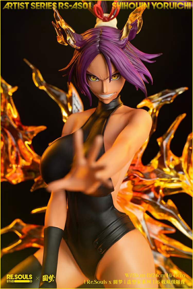 RE.SOULS Studio 1/6 BLEACH Shihouin Yoruichi Resin Statue - Devilness Toys