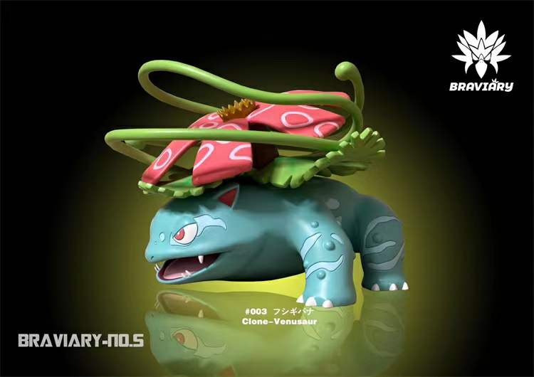 Braviary Studio 1/20 Pokemon Clone Venusaur Resin Statue - Devilness Toys