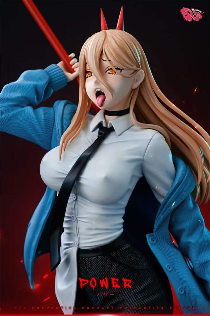 R18 Studio 1/4 Chainsaw Man Power Resin Statue – Devilness Toys