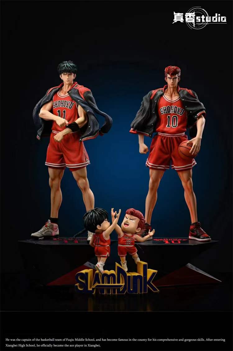 Zx Studio 1 4 Slam Dunk Shohoku Basketball Team Kaede Rukawa Resin 