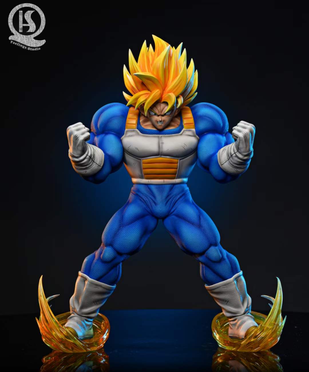 Gogeta Super Saiyan 4 - Dragonball Sky Top Studio action figure