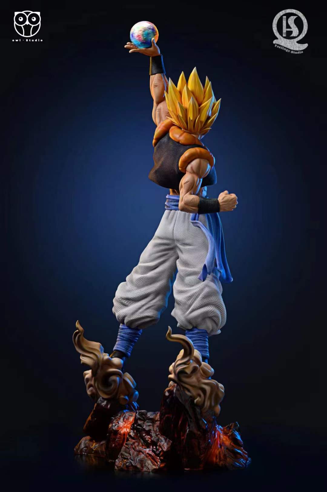 Owl Studio X QHS Feelings Studio 1/3 Dragonball Super Saiyan Gogeta ...