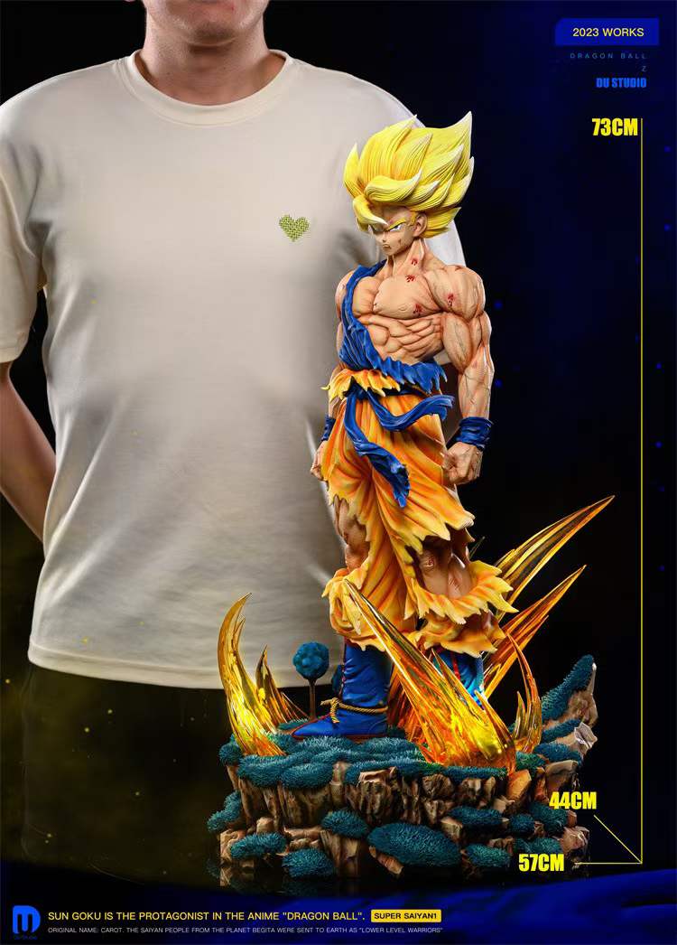 Du Studio 1/3 Dragonball Super Saiyan Son Goku Resin Statue
