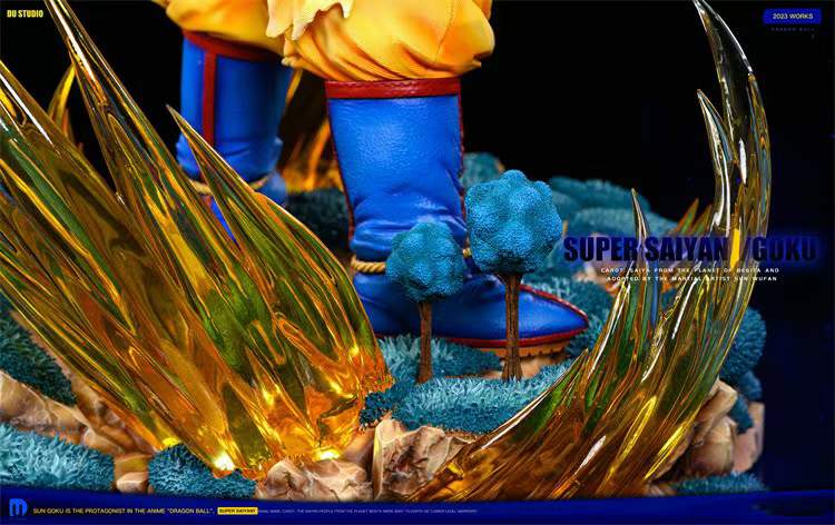 Du Studio 1/3 Dragonball Super Saiyan Son Goku Resin Statue - Devilness Toys