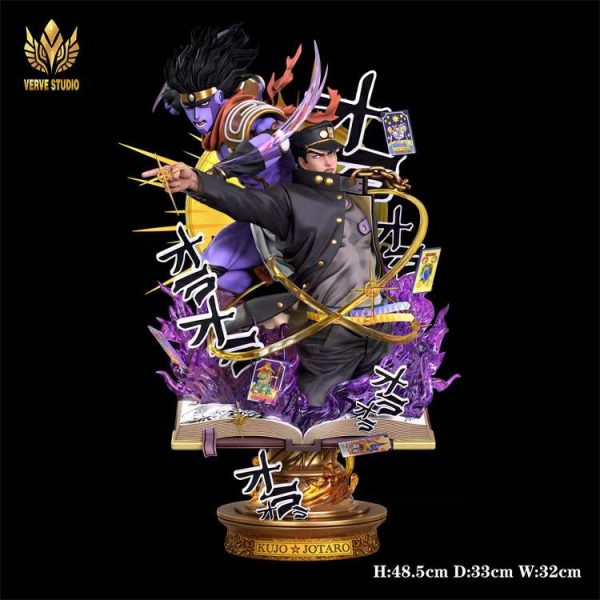 Verve Studio 1/6 JoJo’s Bizarre Adventure Kujō Jōtarō Resin Statue ...