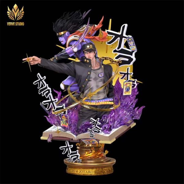 Verve Studio 1/6 JoJo’s Bizarre Adventure Kujō Jōtarō Resin Statue ...