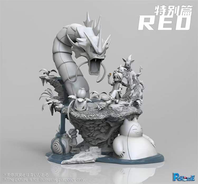 In Stock〗Pokemon Red Model Statue Resin - PC House Studio – Pokemon lover