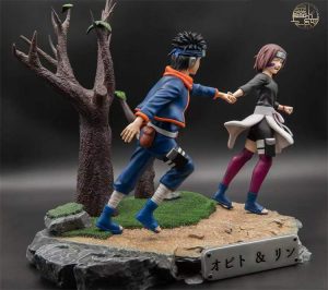 Xinyuan Studio 1/6 Naruto Uchiha Obito X Nohara Rin Resin Statue ...