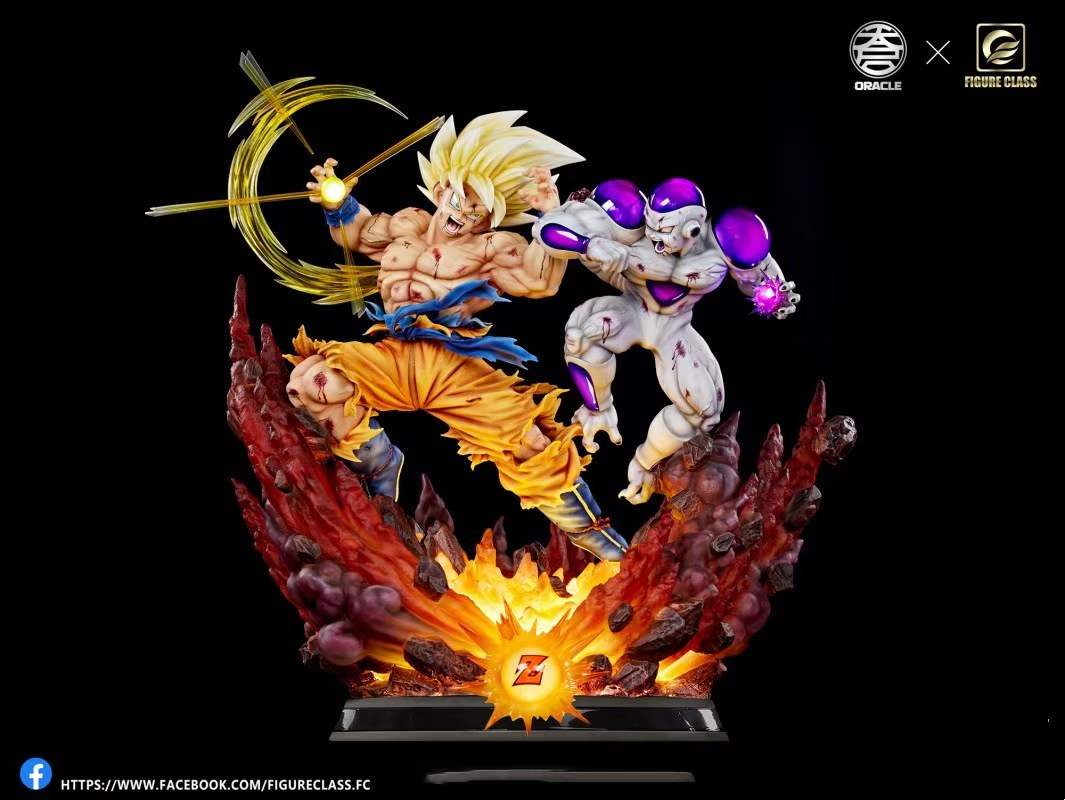 ORACLE X FC 1/6 Dragonball Super Saiyan 1 Son Goku VS Frieza Resin