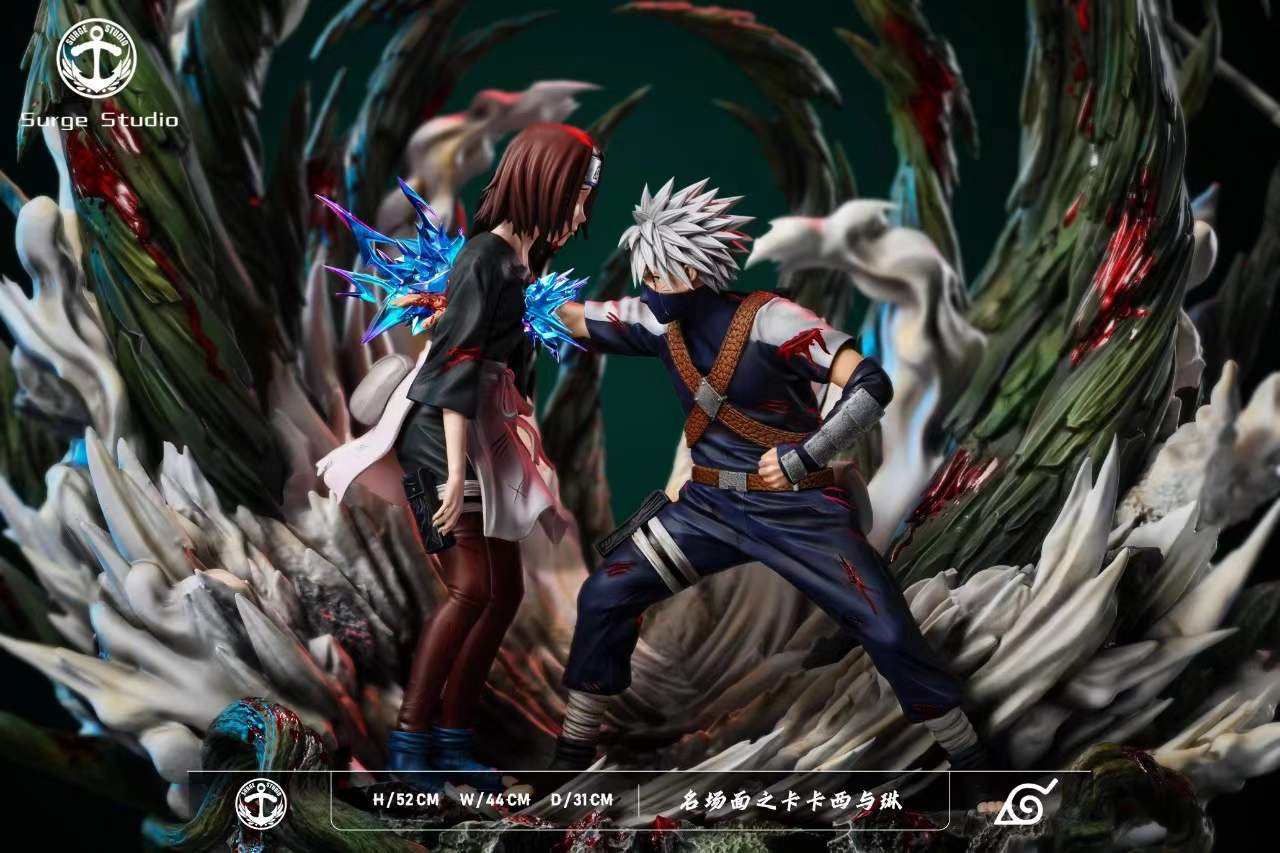 Surge Studio 1/7 Naruto Kakashi & Nohara Rin Resin Statue - Devilness Toys