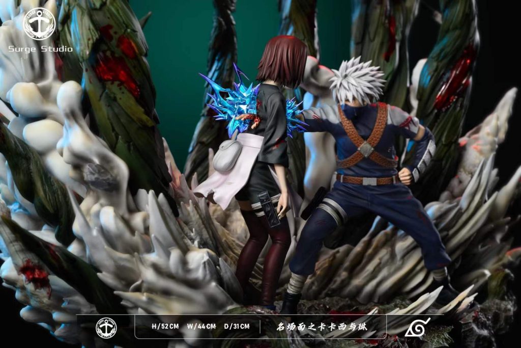 Surge Studio 1/7 Naruto Kakashi & Nohara Rin Resin Statue - Devilness Toys