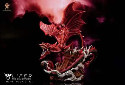 Aftershock Studio Yu-Gi-Oh! Slifer the Sky Dragon Resin Statue
