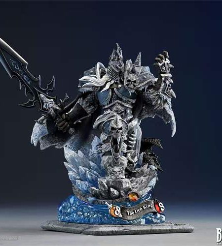 HEX Collectibles 1/10 Hearthstone  Lich King Resin Statue