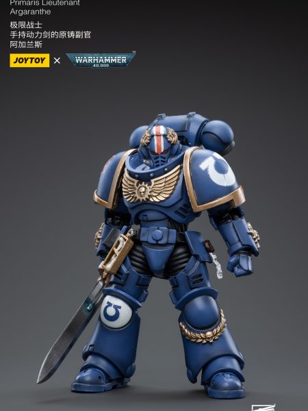 JoyToys 1/18 Warhammer 40,000 Ultramarines Primaris Lieutenant Argaranthe Figure