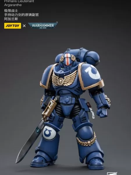 JoyToys 1/18 Warhammer 40,000 Ultramarines Primaris Lieutenant Argaranthe Figure
