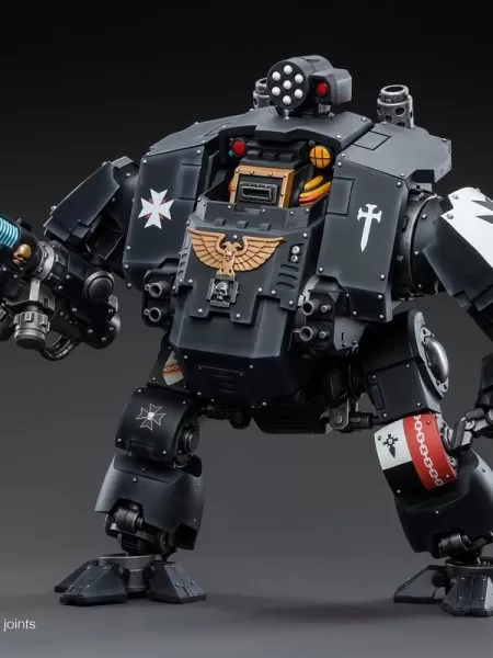 JoyToys 1/18 Warhammer 40,000 Black Templars Redemptor Dreadnought Figure