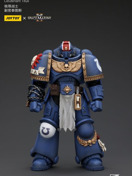 JoyToys 1/18 Warhammer 40,000 Ultramarines Lieutenant Titus Figure