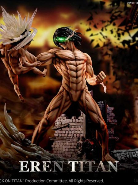 Zodiakos Studio Attack on Titan Eren Jaeger Resin Statue
