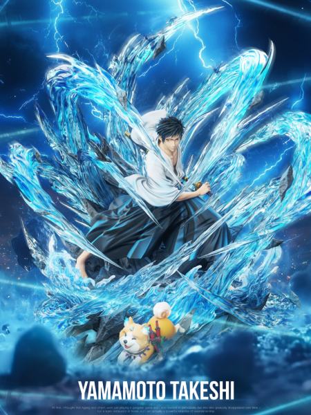 LueYing Studio Katekyo Hitman Reborn Yamamoto Takeshi Resin Statue