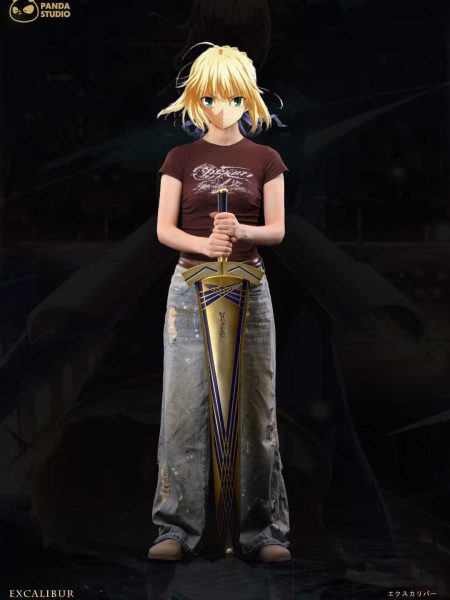 Panda Studio 1/1 Fate/stay night Saber Excalibur Resin Statue