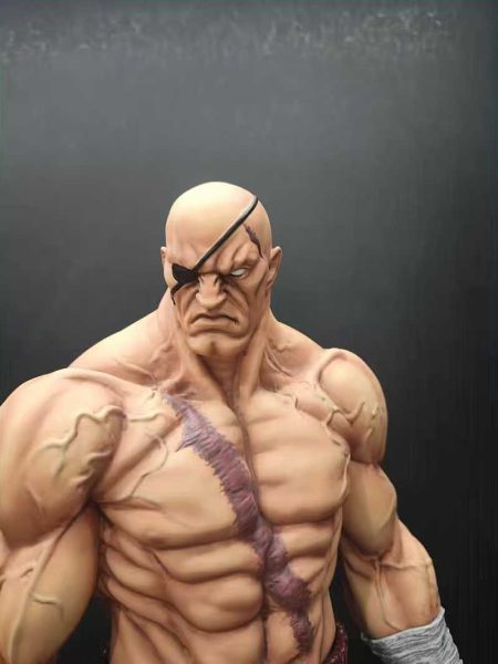 SynQ Lab 1/6  Street Fighter II Sagat Reisn Statue