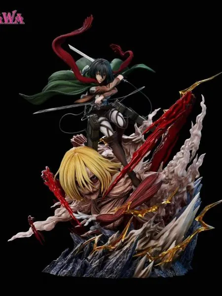 Wawa Studio Attack on Titan Mikasa·Ackerman Resin Statue