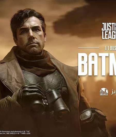INFINITE Studio X Juxta Films 1/1 Justice League Bat Man Resin Statue