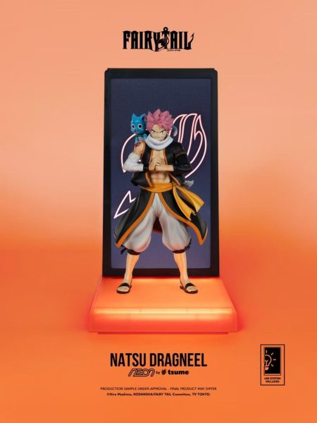 Tsume Art NEON FAIRY TAIL Etherious • Natsu • Dragneel Resin Statue