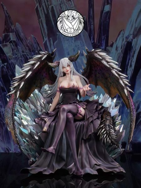 Scalefall＆Wingrise Studio 1/4 Monster Hunter Girl Ruiner Nergigante Resin Statue