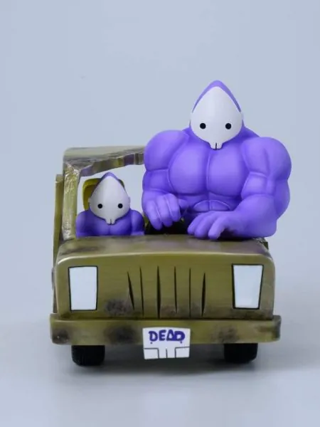 NIUZI Studio Dad 'n Me Resin Statue
