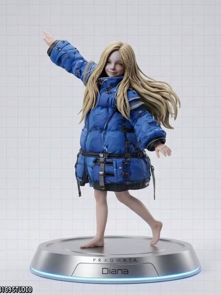 3109 Studio 1/4 PRAGMATA Diana Resin Statue