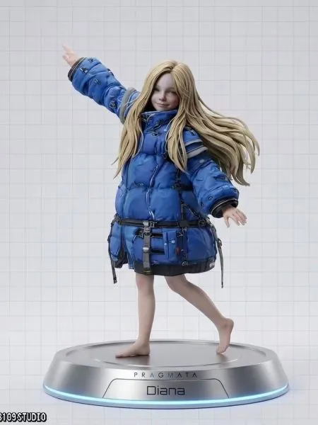 3109 Studio 1/4 PRAGMATA Diana Resin Statue