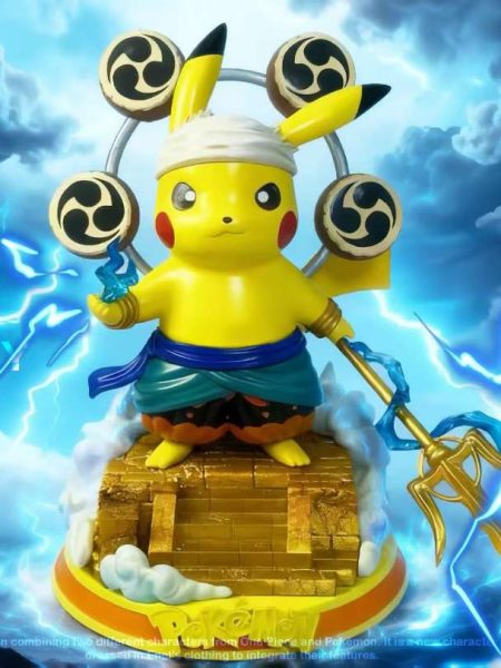 Huanzhuangshe Studio Pikachu Cos Enel Resin Statue