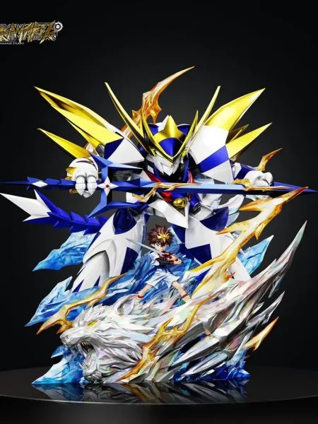 Dreammaker Studio Mashin Hero Wataru Byakko Ryujinmaru Resin Statue