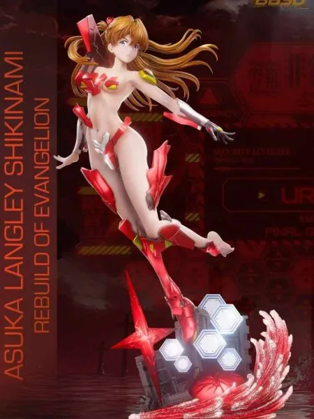 BBSD Studio NEON GENESIS EVANGELION HenSin! Asuka Langley Soryu Resin Statue