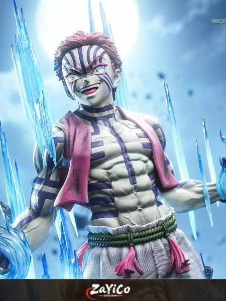 Zayico Studio Blue 1/4 Demon Slayer Akaza Resin Statue